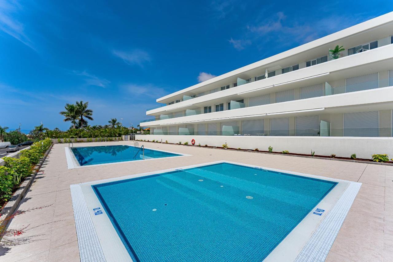 Modern New Apartment Las Terrazas De Costa Adeje. Heated Pool, Big Terrace And Private Parking Exterior foto
