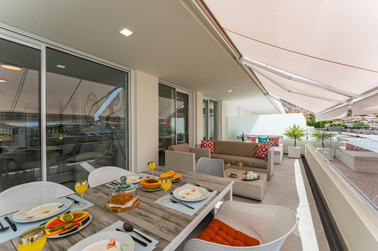 Modern New Apartment Las Terrazas De Costa Adeje. Heated Pool, Big Terrace And Private Parking Exterior foto